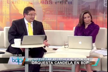 Grupo Candela recibe nuevamente a Lucho Cuéllar y anuncia nuevo integrante