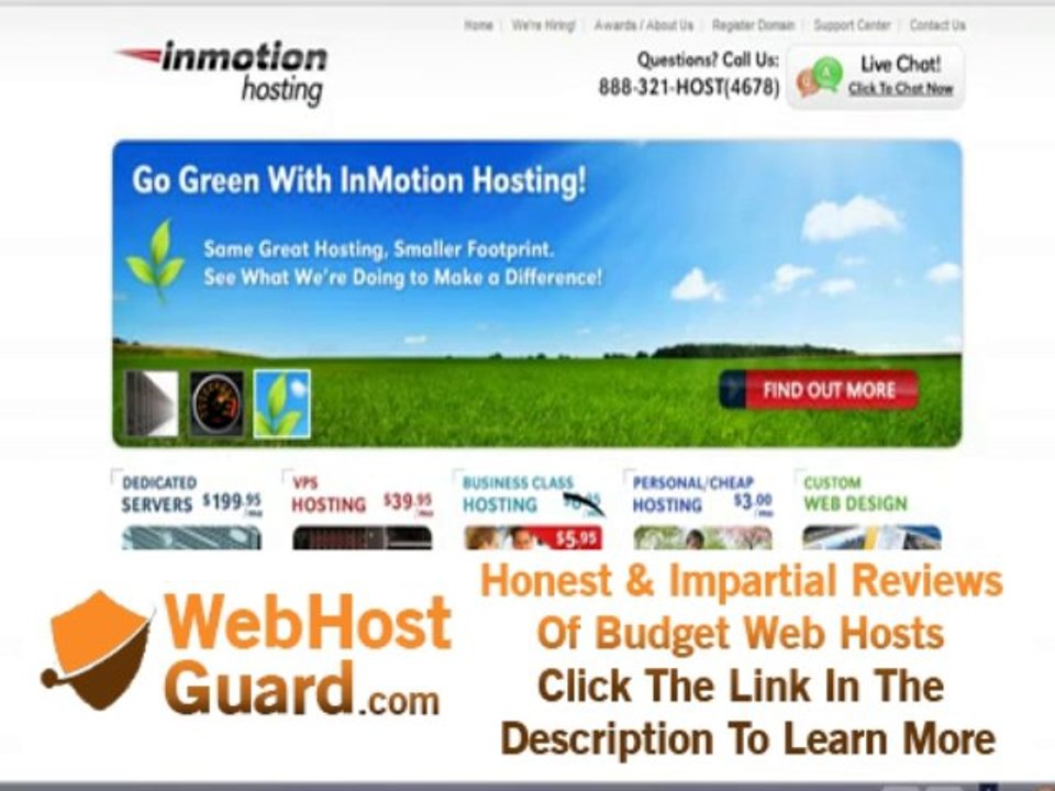 2011 InMotionHosting Web Hosting Review