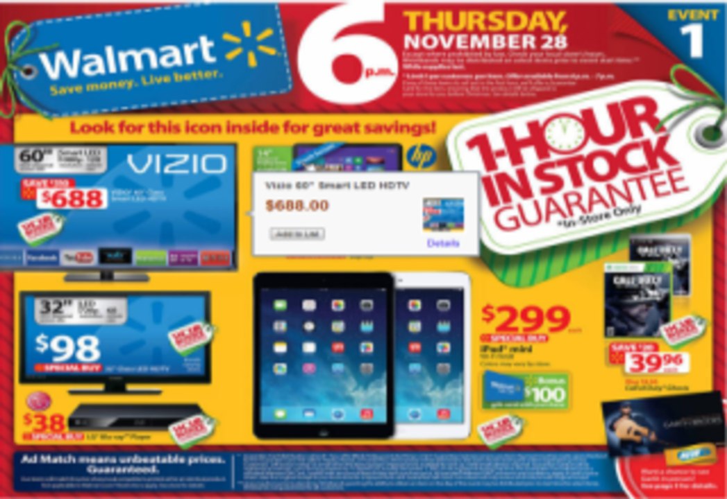 Black Friday 2013: How Walmart, Best Buy Can Do "Damage" To Online Giants Amazon & eBay