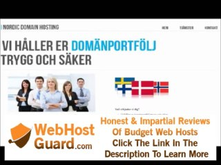 Nordic Domain Hosting / "Domainshop" - NDH Sweden AB - Salgsamtale