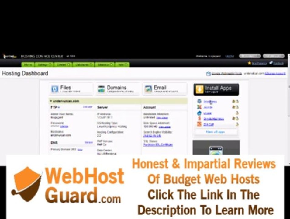 How to install WordPress with Godaddy deluxe hosting
