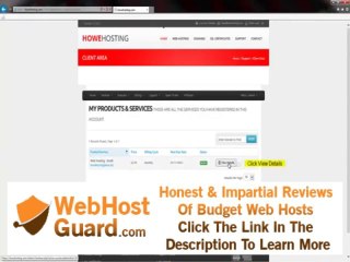 Howe Hosting - Purchase Service Add-ons