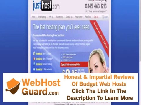 JustHost Coupon Get 70% Discounts ,Unlimited hosting at just $2.95 per month YouTube