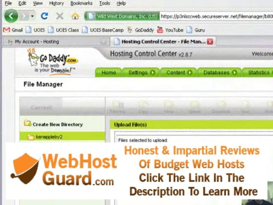host your website part 2