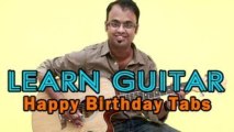How to play Happy Birthday - Guitar Lesson
