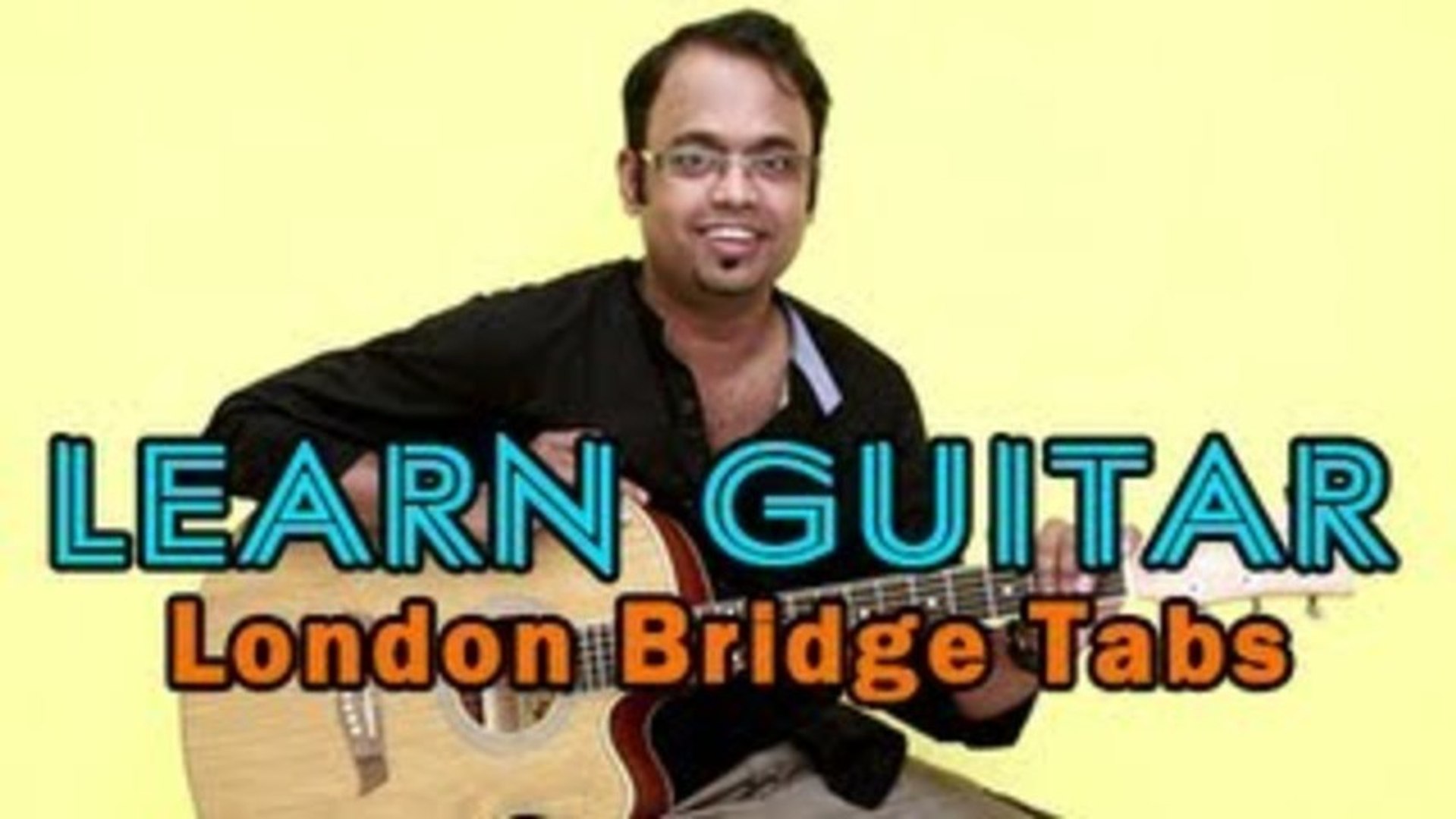 How To Play London Bridge is Falling Down - Guitar Lesson - video  Dailymotion