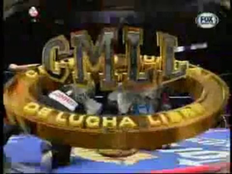 Rey Cometa & Stuka Jr. vs Namajague & Shigeo Okumura - (Mask/Hair vs. Mask/Hair) CMLL 3/15/13