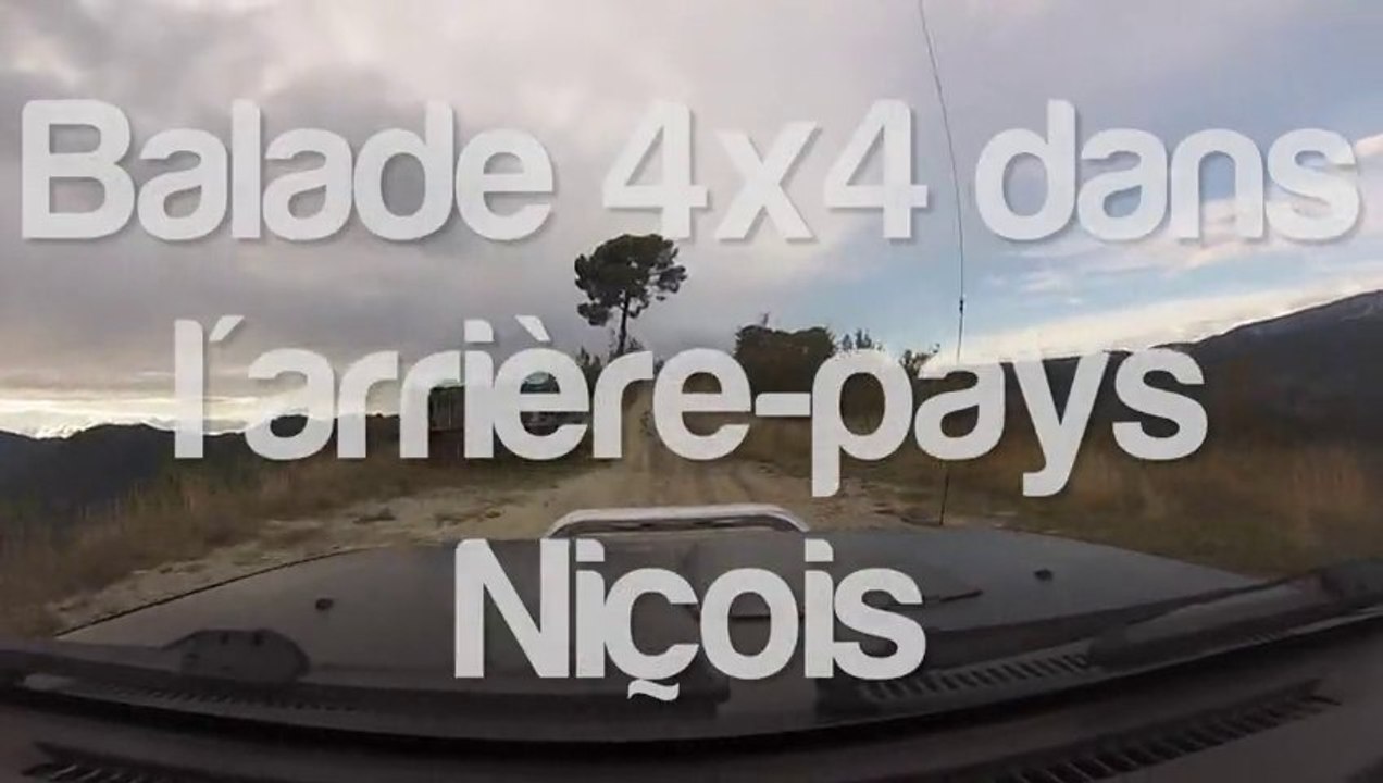 24/11/2013 Balade 4x4 dans l'arrière-pays niçois
