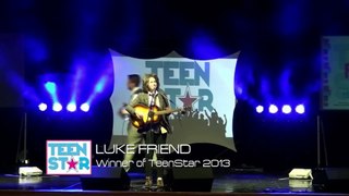 TeenStar Singing Competition 2013 Winner Luke Friend (performing at the O2)