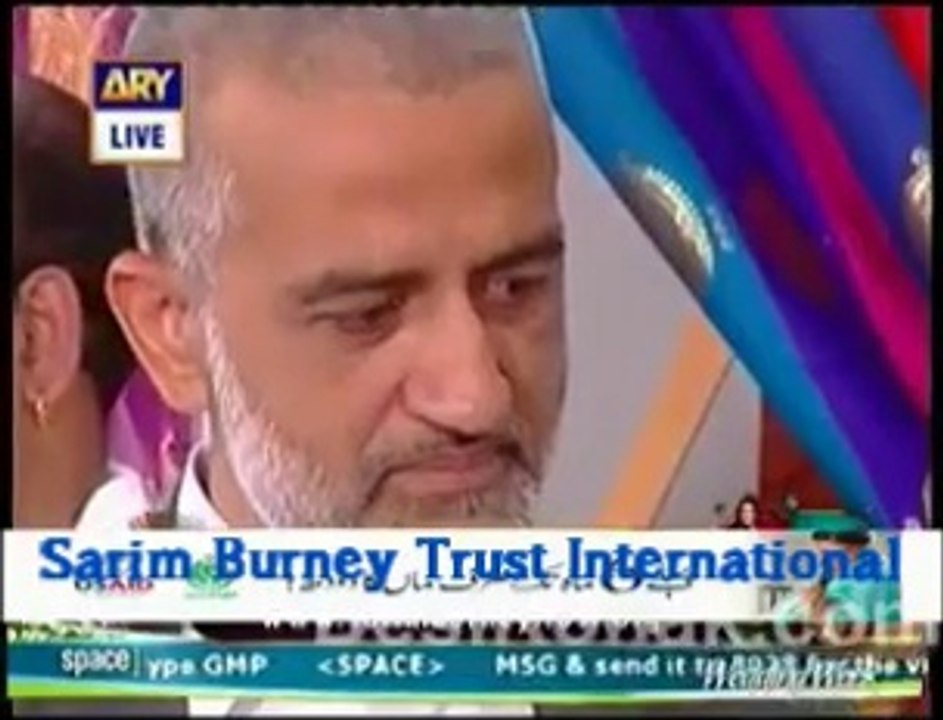 Maryam`s poem for sarim burney at Good Morning Pakistan Nida yasir show ARY digital