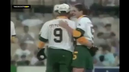 Brian Lara Clean Bowled by a Woman