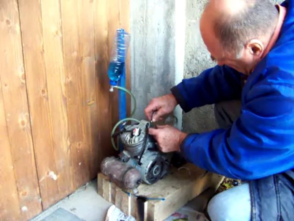 Premier démarrage moteur Sachs Staub PPMS