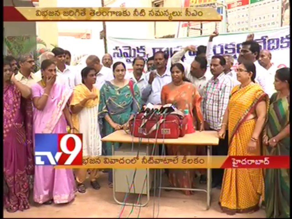 CM Kiran warns of water wars if A.P divided