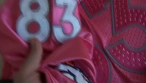 Replica #83  denver broncos wes welker diamond jersey pink