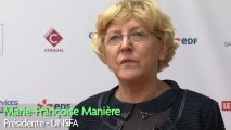 Interview de Emmanuel Acchiardi, Ademe, et  Marie-Françoise Maniere, présidente de l'Unsfa