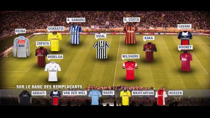 L'équipe type de la cinquième journée de Ligue des Champions