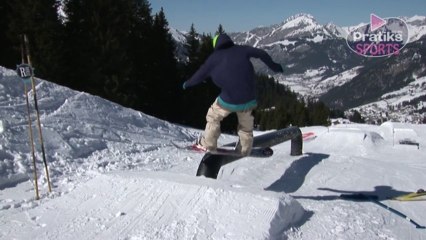 Snowboard - Les modules du snowpark