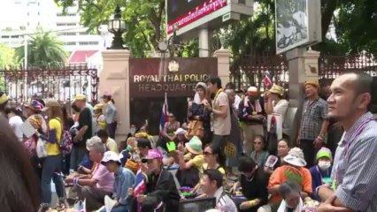 Manifestações param a Tailândia