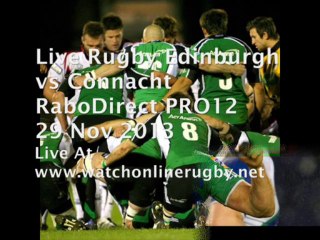 Online Edinburgh vs Connacht