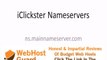 iClickster Nameservers - Settings for Clients Setting up Web Hosting