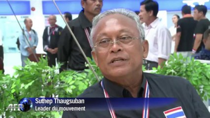 Les manifestations anti-gouvernement se poursuivent en Thaïlande