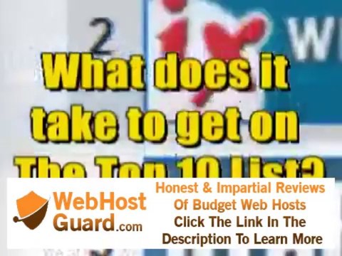 Top 10 Best Web Hosting Reviews - SCAMS EXPOSED