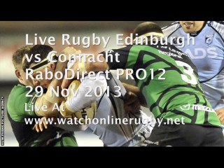 Online Match Edinburgh vs Connacht