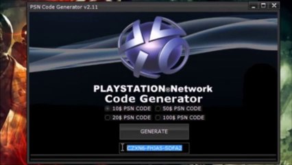 [Gratuit] PSN Code Générateur (obtenir des nouvaux codes)