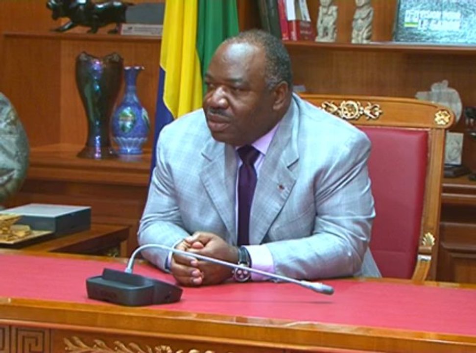 Audience accordée par le Président gabonais à la Direction générale de la statistique du Ministère de l’Économie