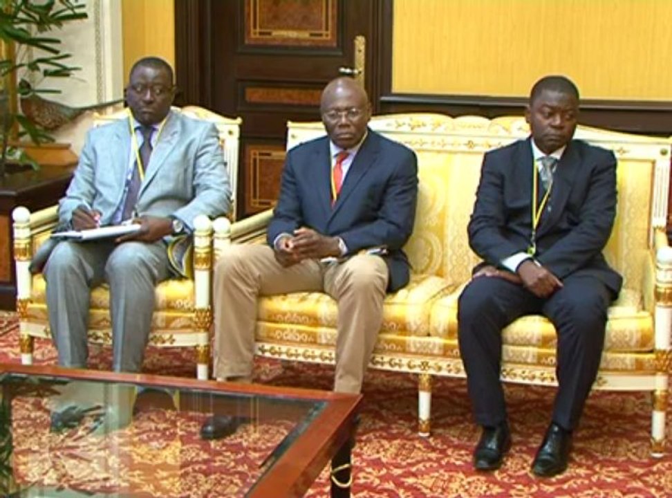 Audience entre le Président gabonais et l'Ordre gabonais des Architectes