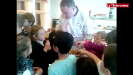 Quiberon (56). Le champion du pain et les petits gourmets