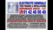 PARIS - SOS ELECTRICIEN URGENCE - 0142460048 - 24H/24