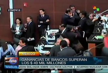 Pese al gran rechazo popular, reforma financiera es aprobada en México