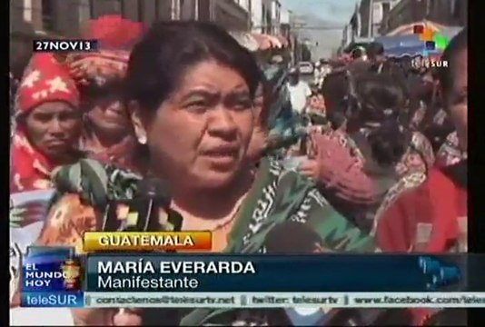 Guatemala: mujeres mayas rechazan proyectos mineros en sus comunidades