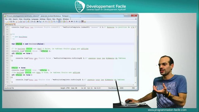 Comment utiliser les booléens en JavaScript, PHP, ActionScript