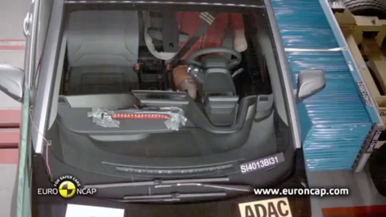 Testes no BMW i3 Euro NCAP Crash test 2013