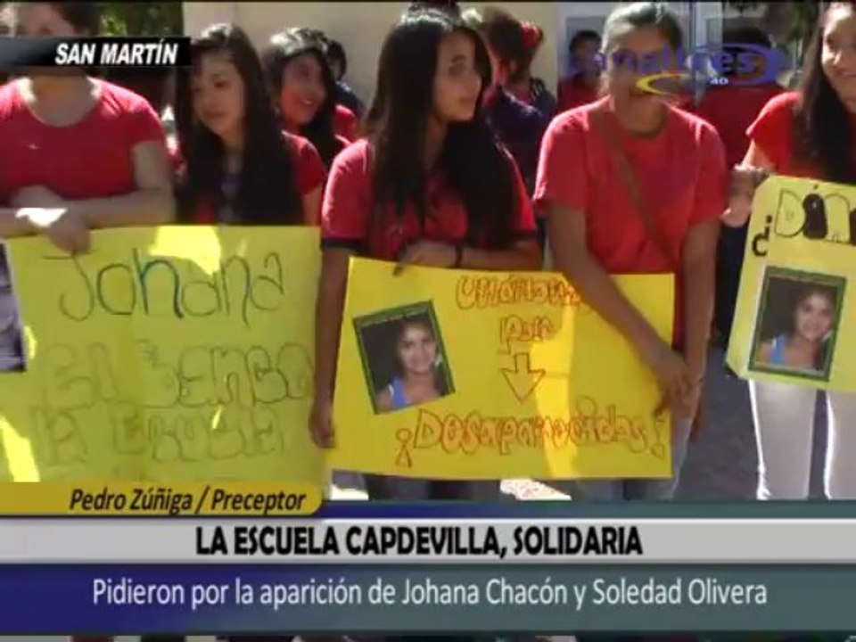 La Esc. Capdevilla solidaria