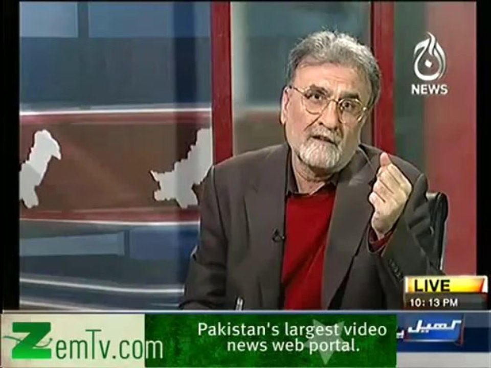 Listen what the Live Caller asked Nusrat Javed in a Live Program..and Nusrat JAved Warned the Callers to not to act SMART