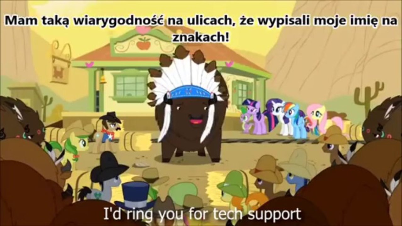 Epic Rap Battles of Pony - Zecora VS Chief Thunderhooves(Napisy PL) +18
