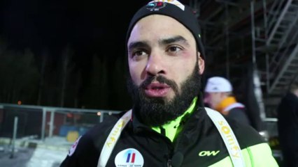 BIATHLON itw Simon Fourcade 12e individuelle