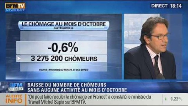 BFM Story: les chiffres du chômage: est-ce le début d'inversion ? - 28/11