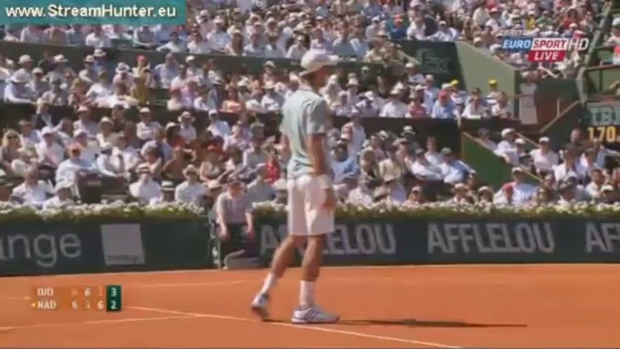 Rafael Nadal vs Novak Djokovic - Semi FInal Roland Garros 2013 HD