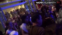 Kyle Richards gets Mobbed by fans leaving the Justin Bieber concert in LA