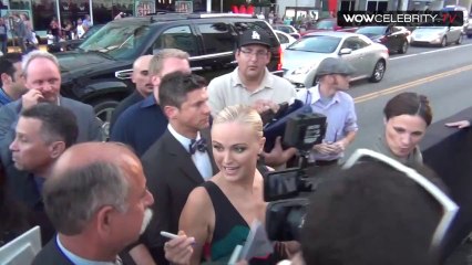 Malin Akerman Arrives To The Book Of Mormon play in Hollywood