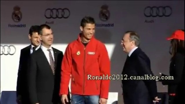 Cristiano Ronaldo receives a car for this year Audi
