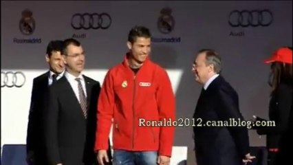 Cristiano Ronaldo receives a car for this year Audi