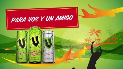 SURF y Rulo de CQC con un V arriba de una ola