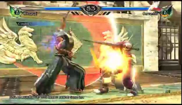 Soul Calibur V | Ranked Online Match - Mitsurugi Versus Cervantes