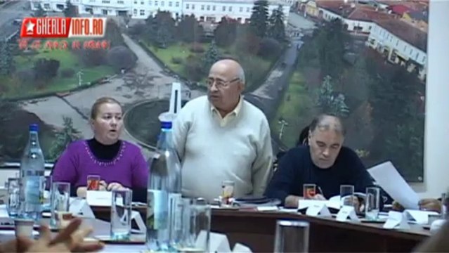 Sedinta consiliul local Gherla - nume strada noua Ioan Alexi