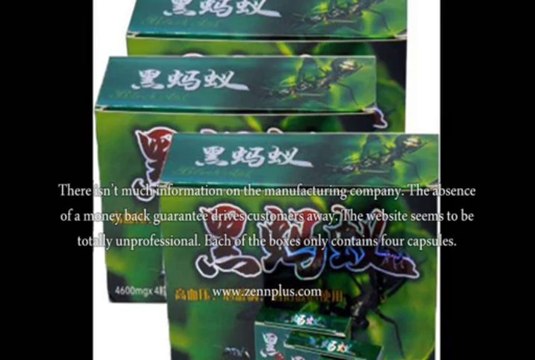 Black Ant Pills Review, What Are Black Ant Pills Side Effects
